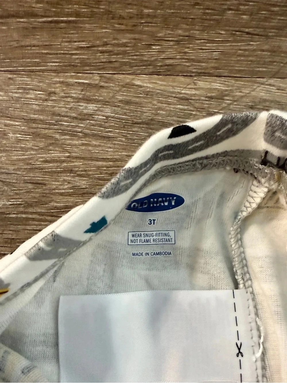 FINAL SALE Old Navy 100% Cotton PJ Pants 2-PACK Roads & Navy Dino